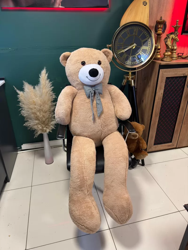 170 Cm Açık Kahverengi Peluş Ayıcık